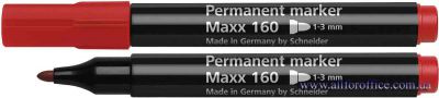 Маркер перманентный Schneider MAXX 160, красный купить