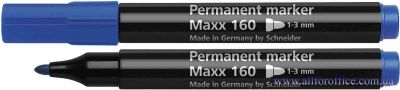 Маркер перманентный Schneider MAXX 160, синий купить