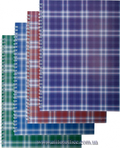 купить Тетрадь А4 в Киеве на спирали сбоку 48 л. с бесплатной доставкой